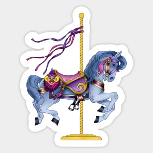 Carousel horse Sticker